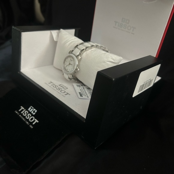 Tissot Silver and White Watch main image 2